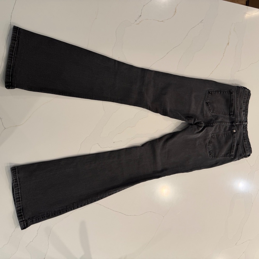 5/$20 H&M Black Flare Wide-Leg Jeans